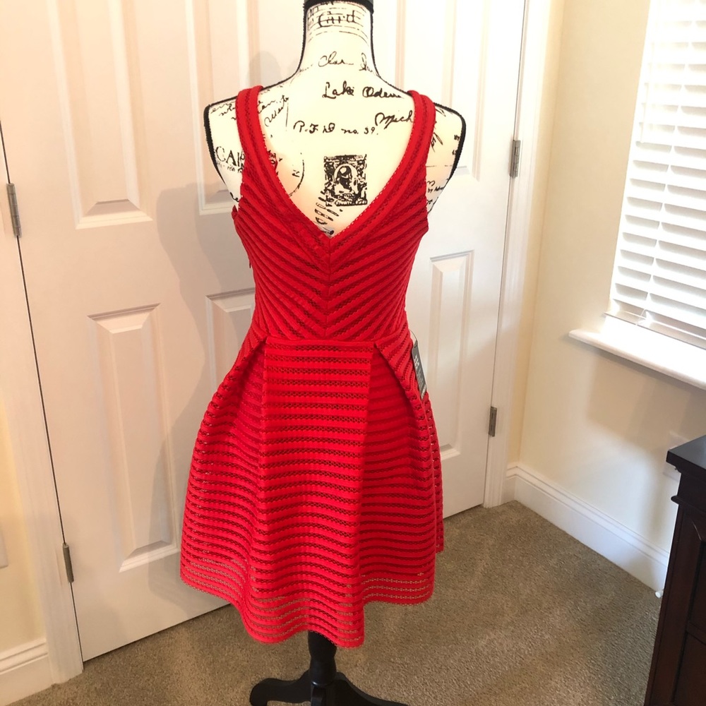 Express, Red Dress - Picture 3 of 8